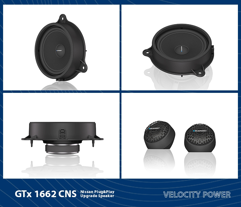 德國（藍寶BLAUPUNKT）GTx 1662 CNS日產(chǎn)專(zhuān)用兩分頻喇叭